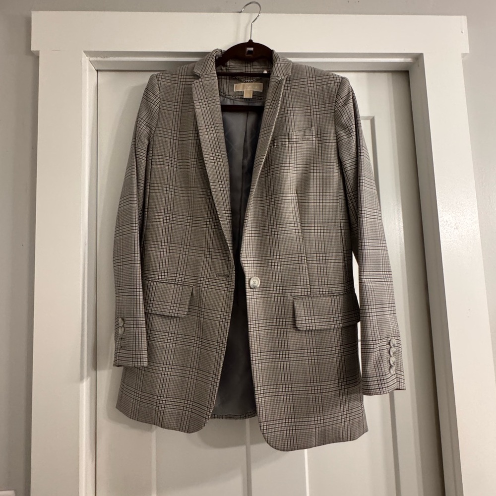Michael Kors Plaid Jacket